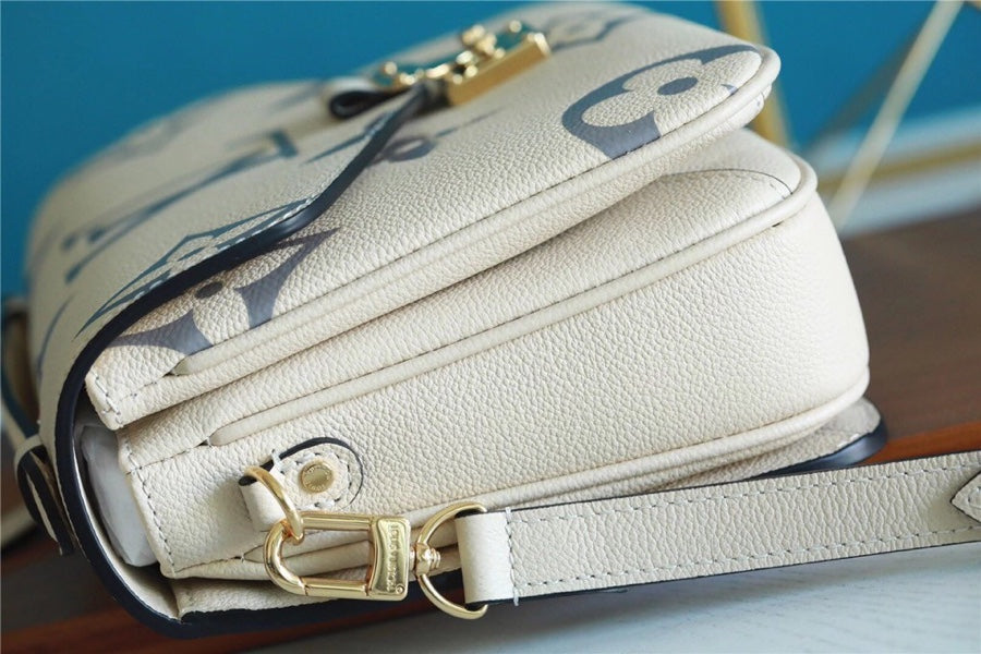 Louis Vuitton Pochette Metis Monogram Empreinte White For Women, WomenÃƒÂ¢Ã¢â€šÂ¬Ã¢â€žÂ¢s Handbags, Shoulder Bags And Crossbody Bags 9.8in/25cm Louis VuittonÃƒâ€šÃ‚Â 