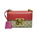 Multicolor GG Supreme Padlock Shoulder Bag
