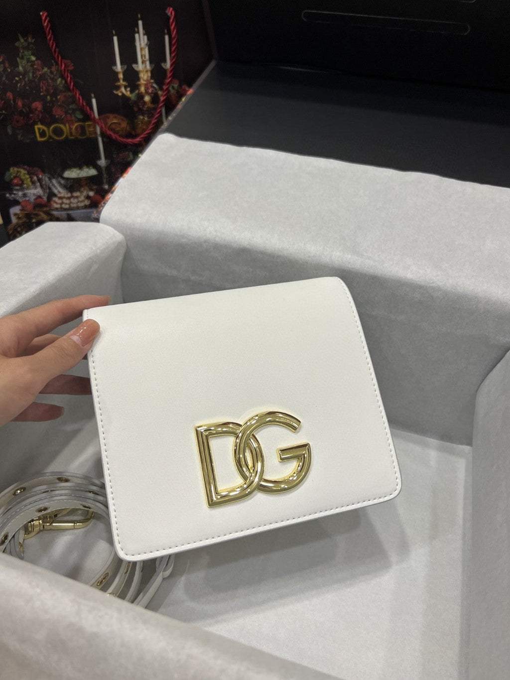 Crossbody 3.5 Bag White For Women 6.9in/18cm GLAMI7037AW57680002