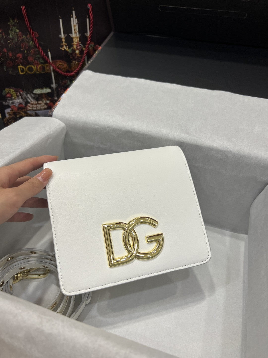 Crossbody 3.5 Bag White For Women 6.9in/18cm GLAMI7037AW57680002