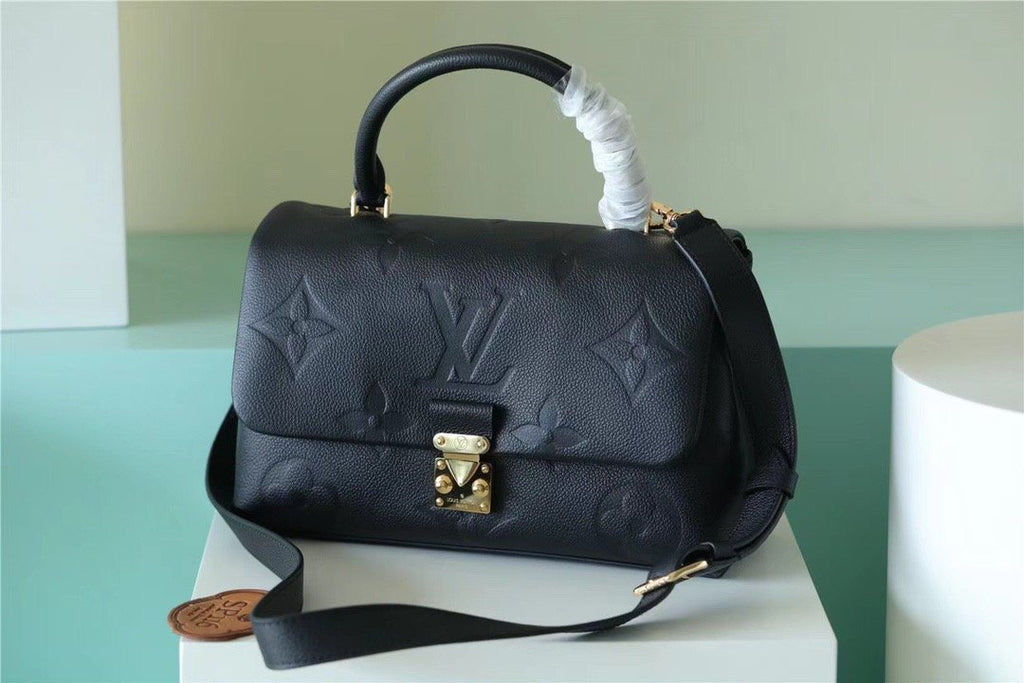 Louis Vuitton Madeleine MM Monogram Empreinte Black For Women,  Shoulder and Crossbody Bags 11.8in/30cm Louis Vuitton M45976