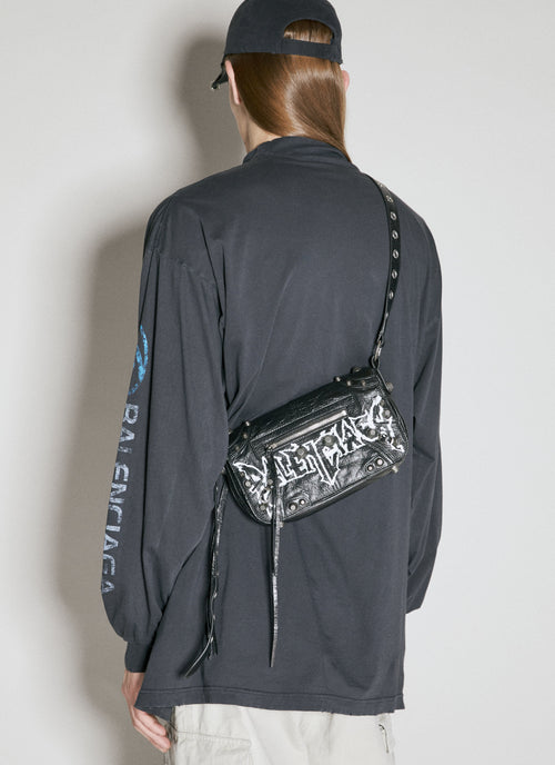 Balenciaga Men Le Cagole Xs Flap Crossbody Bag
