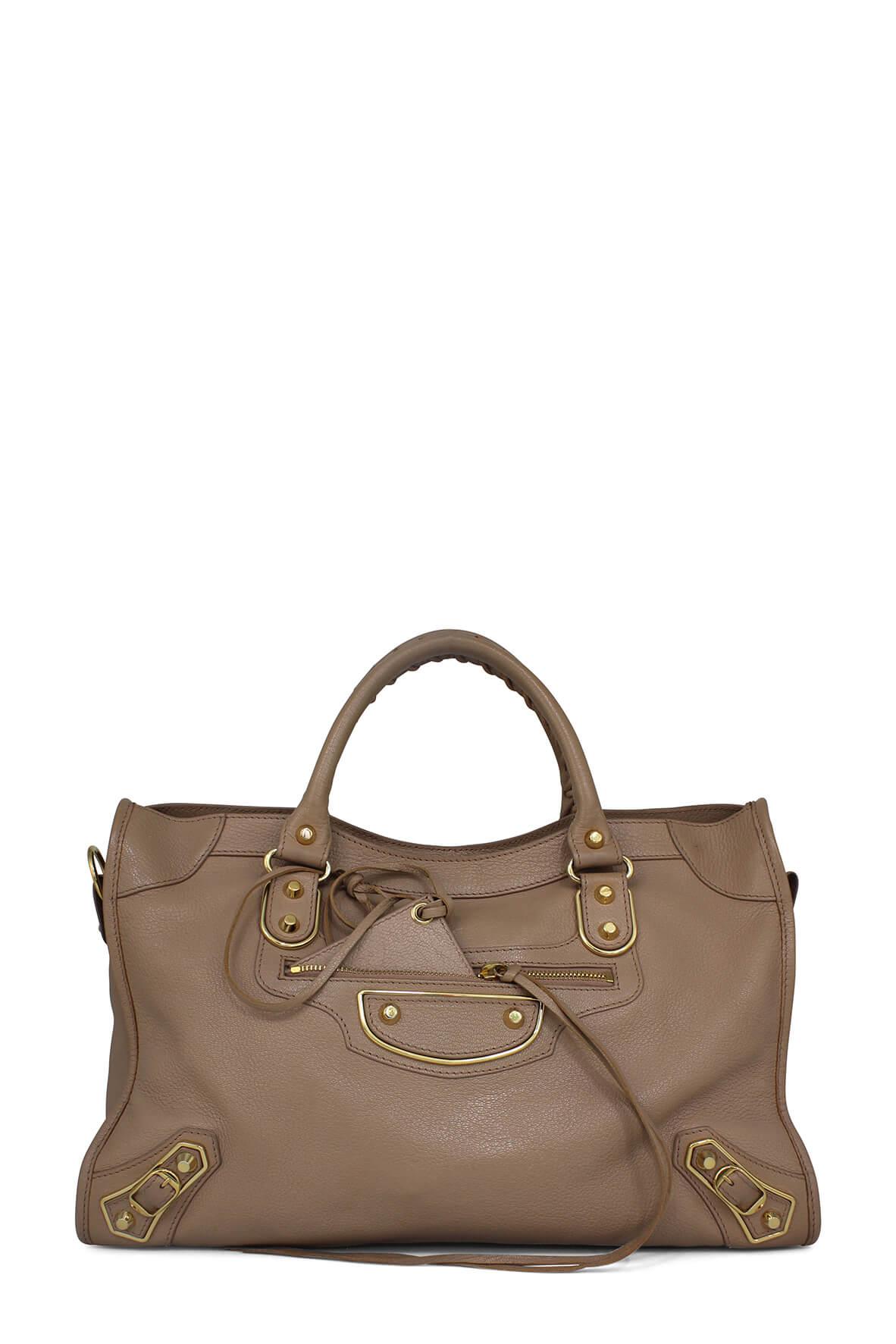 Classic City M Metallic Edge Beige Pink