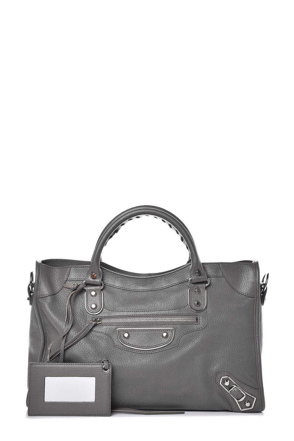 Classic City M Metallic Edge Gris Acier