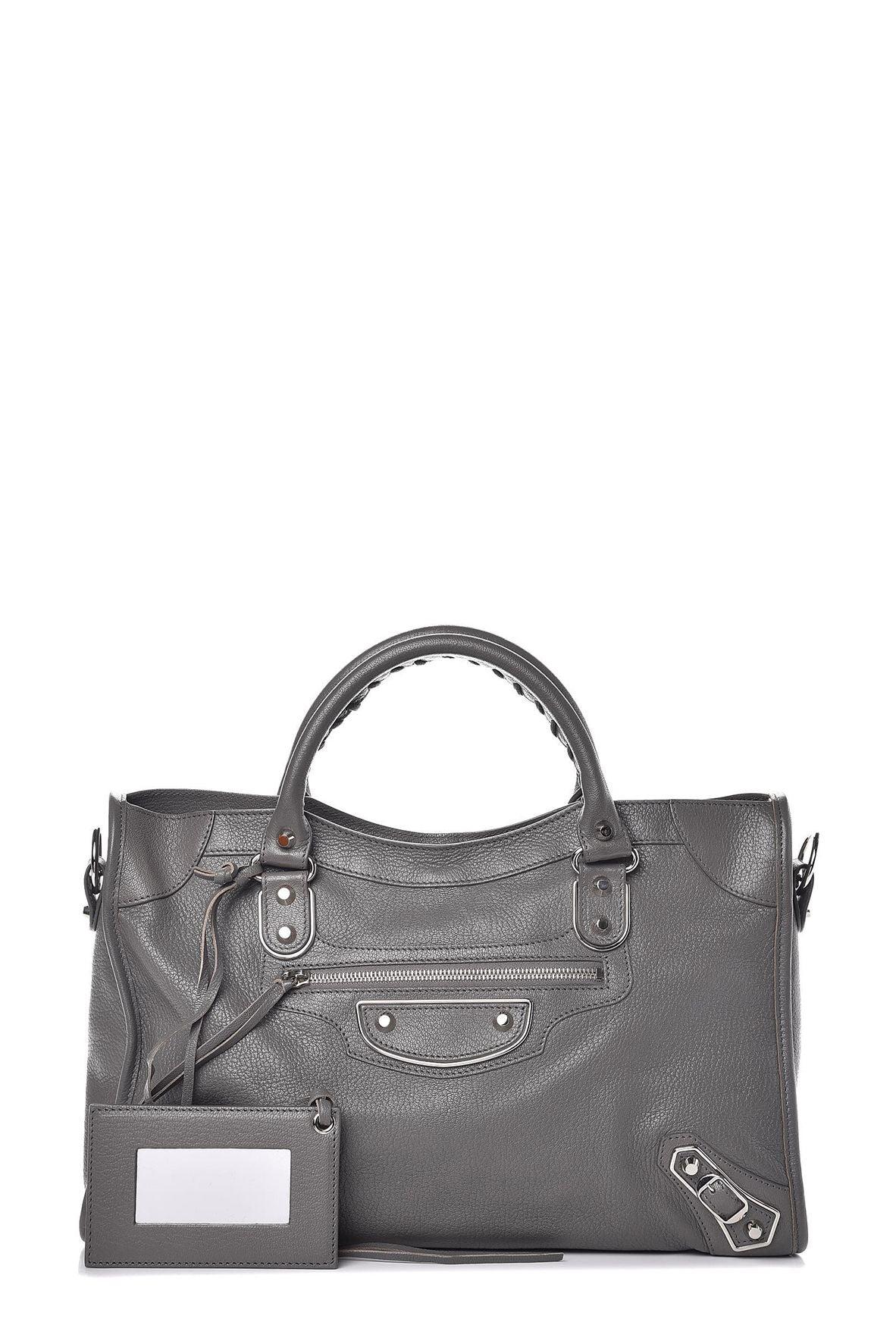 Classic City M Metallic Edge Gris Acier