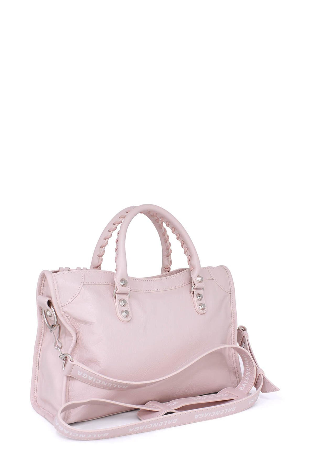 Classic City S AJ Strap Logo Light Rose