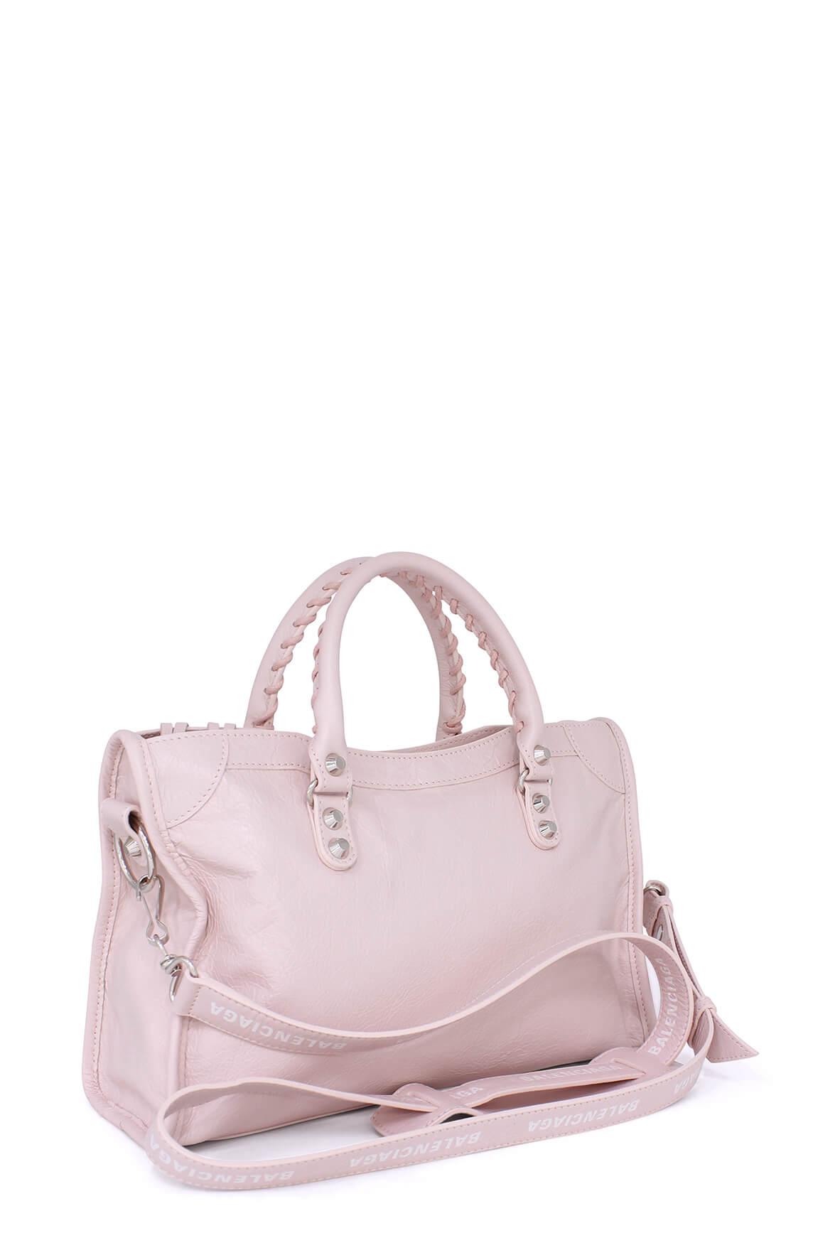Classic City S AJ Strap Logo Light Rose