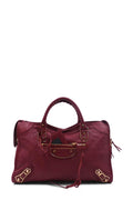 Classic Metallic Edge City Maroon