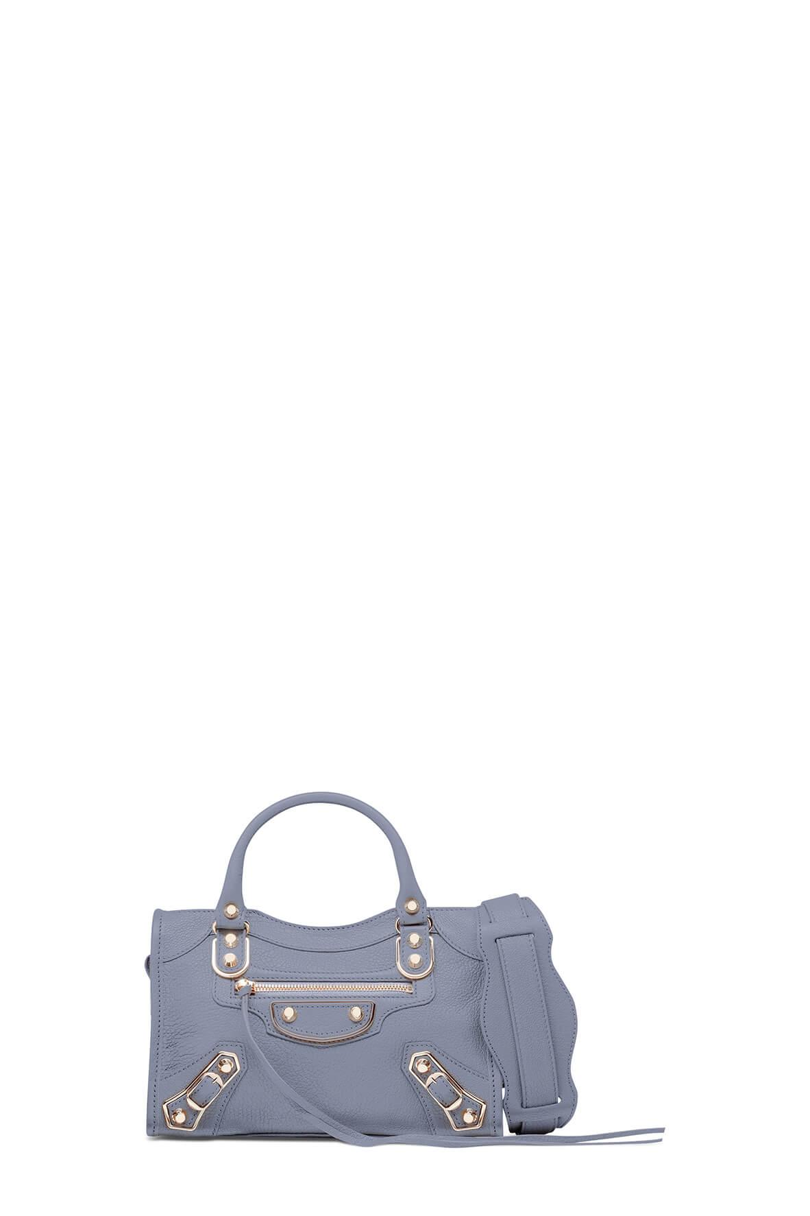 Classic Metallic Edge Mini City Blue Grey