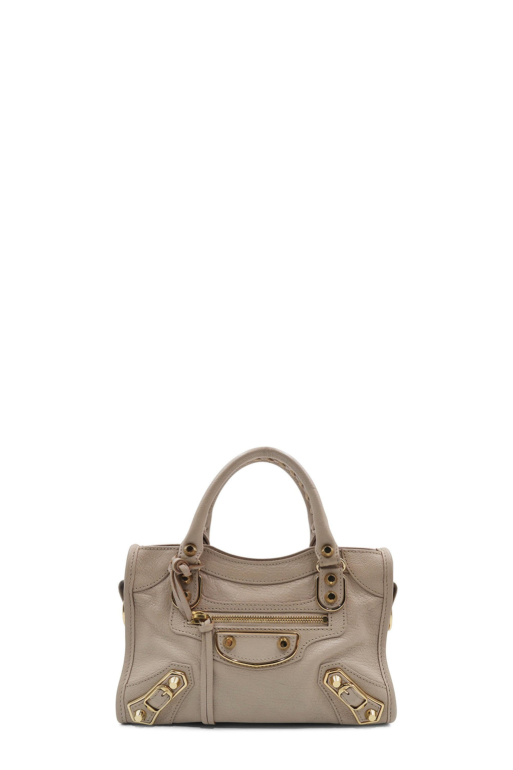 Classic Metallic Edge Mini City Nude
