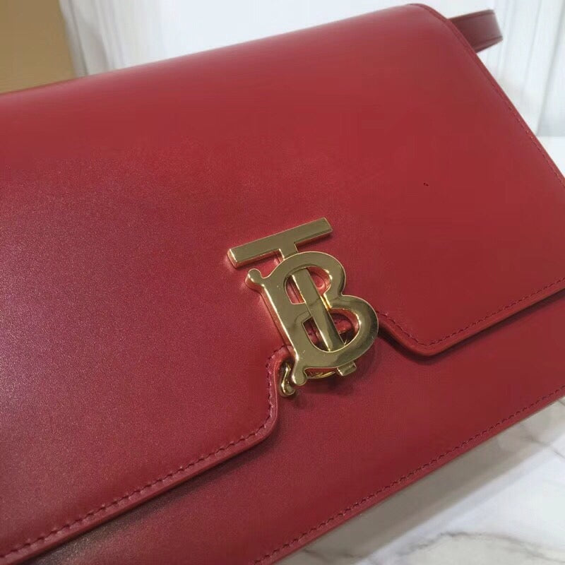 Small TB Crossbody Bag Monogram Light Red For Women, Bags 8.3in/21cm