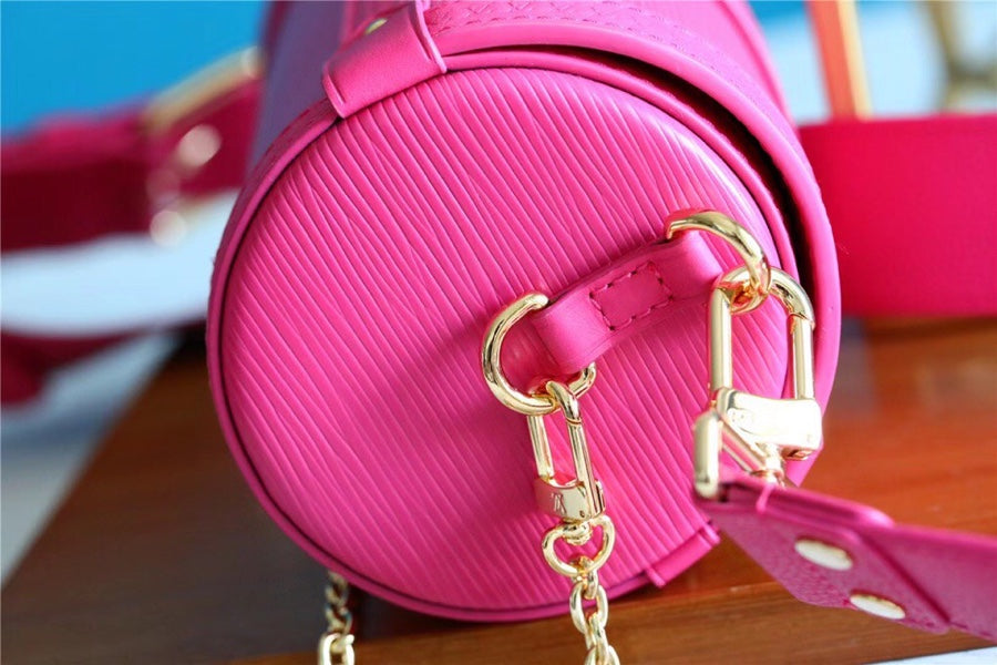 Louis Vuitton Papillon Trunk Epi Pink For Women, WomenÃƒÂ¢Ã¢â€šÂ¬Ã¢â€žÂ¢s Bags, Shoulder And Crossbody Bags 7.5in/19cm Louis Vuitton