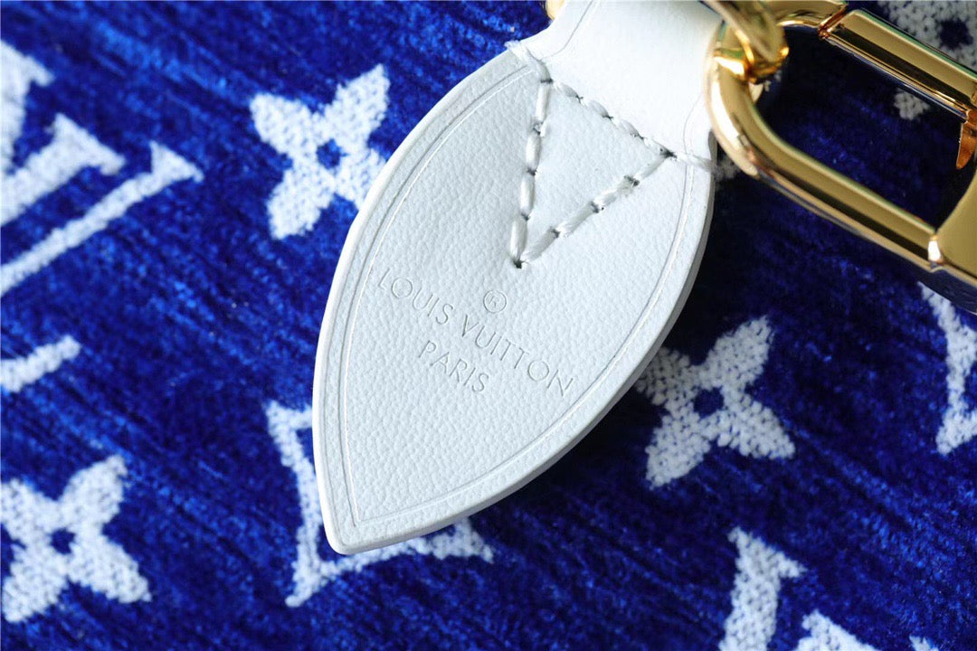 Louis Vuitton Speedy Bandouliere 20 PM Monogram Blue For Women,  Shoulder And Crossbody Bags 20.5cm/8.1in Louis Vuitton M20751
