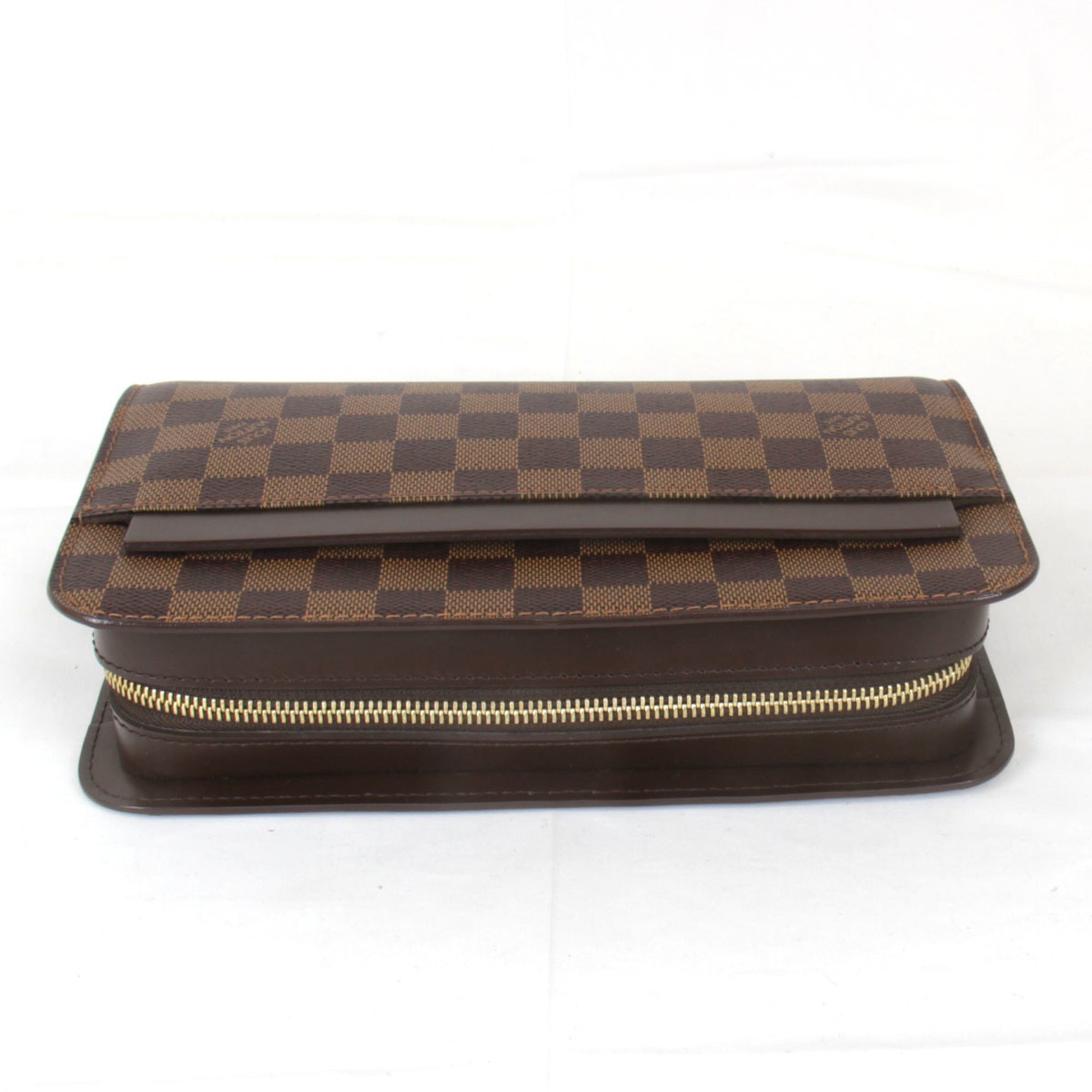 Louis Vuitton Saint Louis  Canvas Clutch Bag