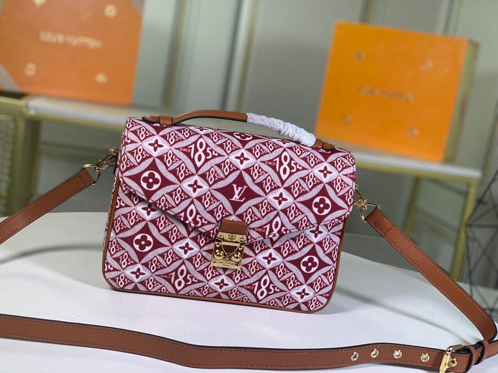 Louis Vuitton Since 1854 Pochette Metis Red For Women, Women’s Handbags, Shoulder And Crossbody Bags 9.8in/25cm Louis Vuitton