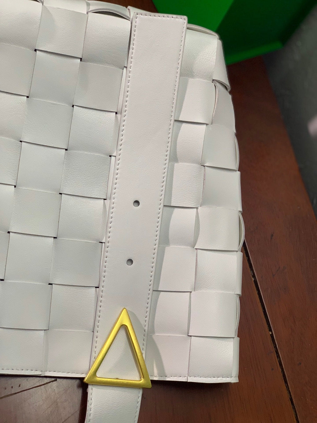 Shoulder Bag Nappa White, For Women, Women Bags 12.9in/33cm