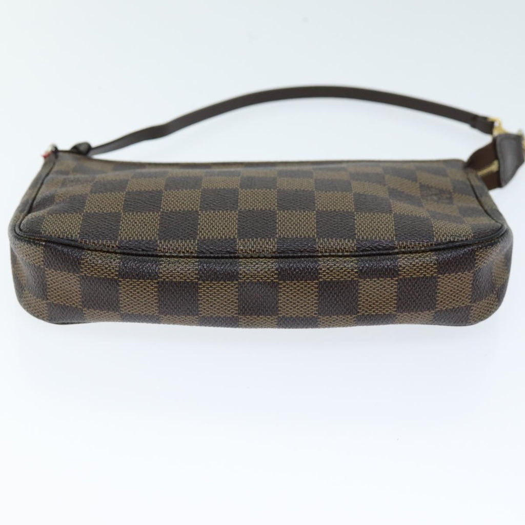 Louis Vuitton Pochette Accessoire  Canvas Clutch Bag