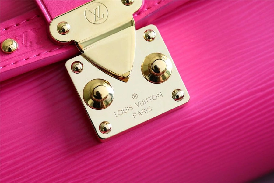 Louis Vuitton Papillon Trunk Epi Pink For Women, WomenÃƒÂ¢Ã¢â€šÂ¬Ã¢â€žÂ¢s Bags, Shoulder And Crossbody Bags 7.5in/19cm Louis Vuitton