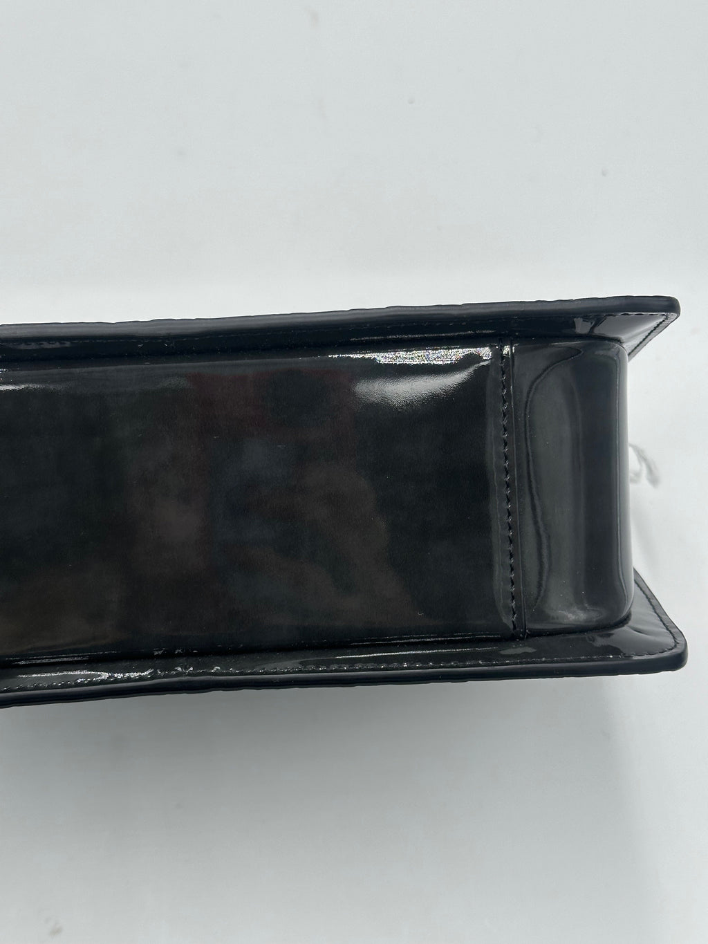 Christian Dior Zip Pouch Leather Black Leather Crossbody Bag Bag (Pre-Owned)
