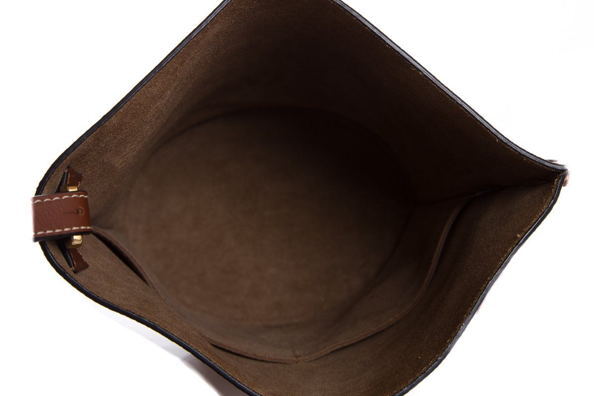 Loewe Brown Leather Crossbody Bag