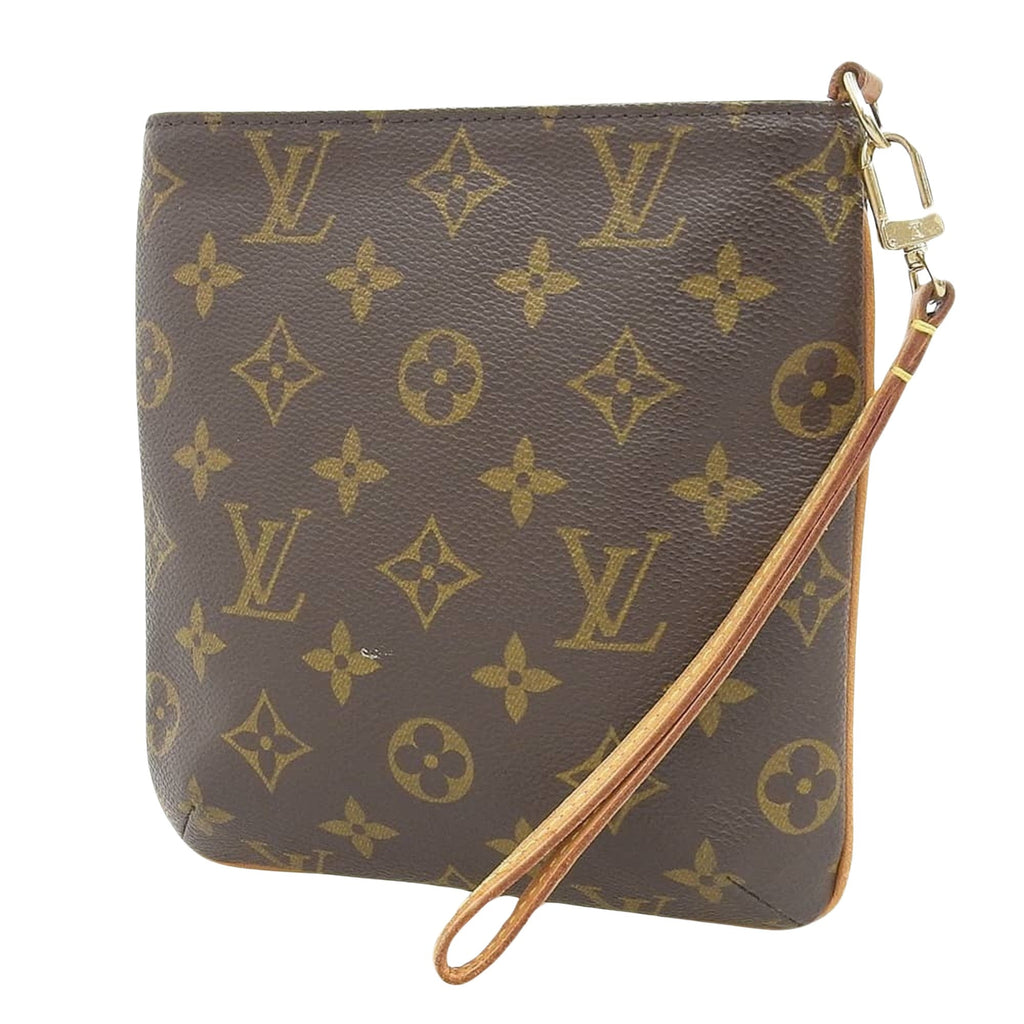 Louis Vuitton Partition  Canvas Clutch Bag