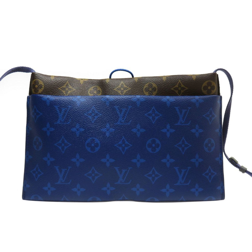 Louis Vuitton Pochette Outdoor Monogram Canvas Brown Canvas Clutche & Pouche Bag