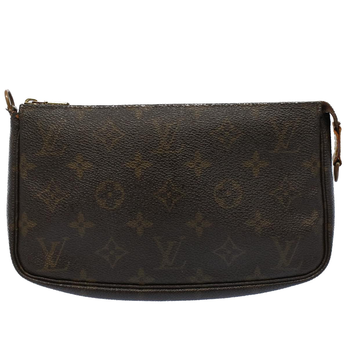 Louis Vuitton Pochette Accessoire  Canvas Clutch Bag
