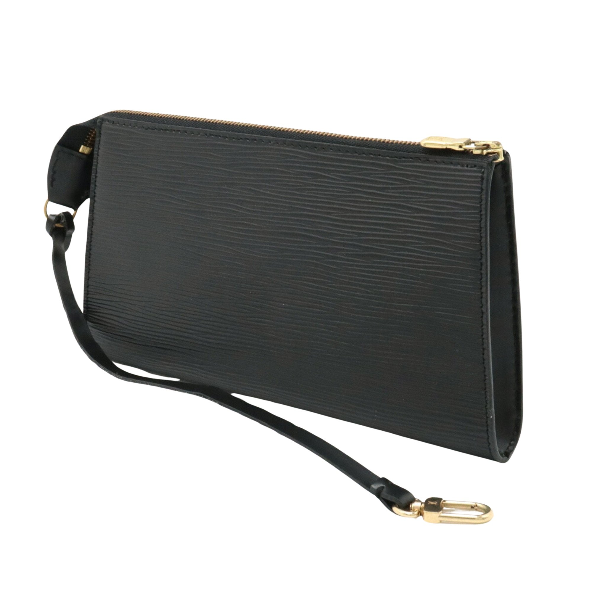 Louis Vuitton Pochette Accessoires  Leather Clutch Bag