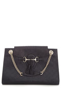 Gucci Black Guccissima Chain Shoulder Handbag