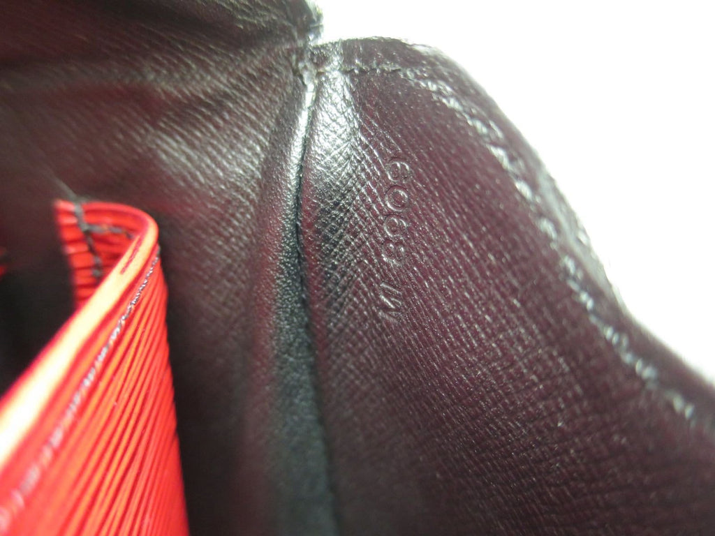 Louis Vuitton Cartouchiere Epi Red Shoulder Bag