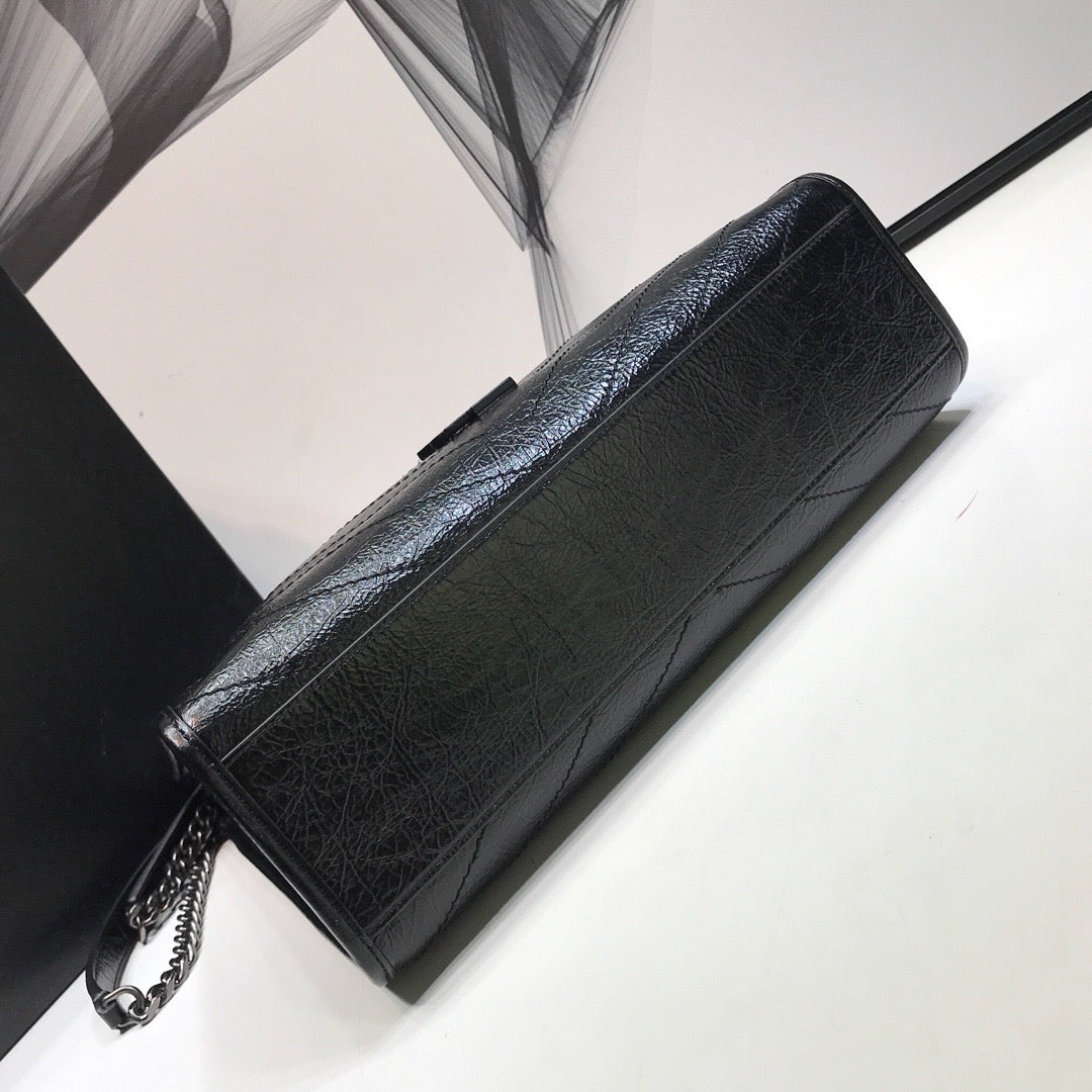 YSSL Niki Medium Shopping Bag Black For Women 12in/32cm YSLÂ 