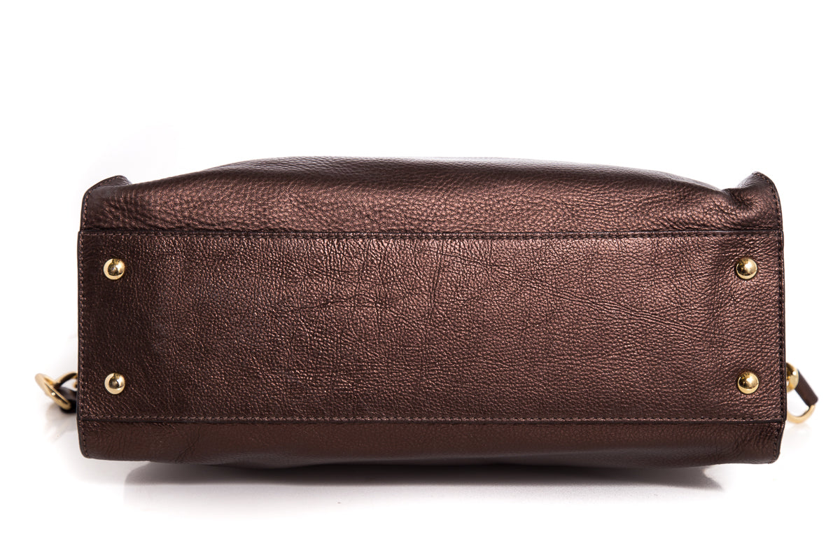 Michael Kors Bronze Shoulder Bag