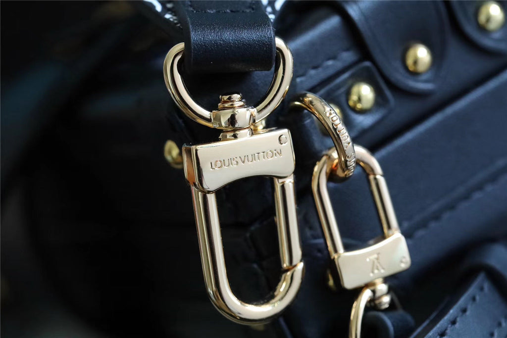 Louis Vuitton Petite Malle Jacquard Sin1854 Black For Women, WomenÃƒÂ¢Ã¢â€šÂ¬Ã¢â€žÂ¢s Handbags, Shoulder Bags And Crossbody Bags 7.5in/19cm Louis Vuitton