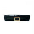 Roger Vivier Black Patent Leather Clutch