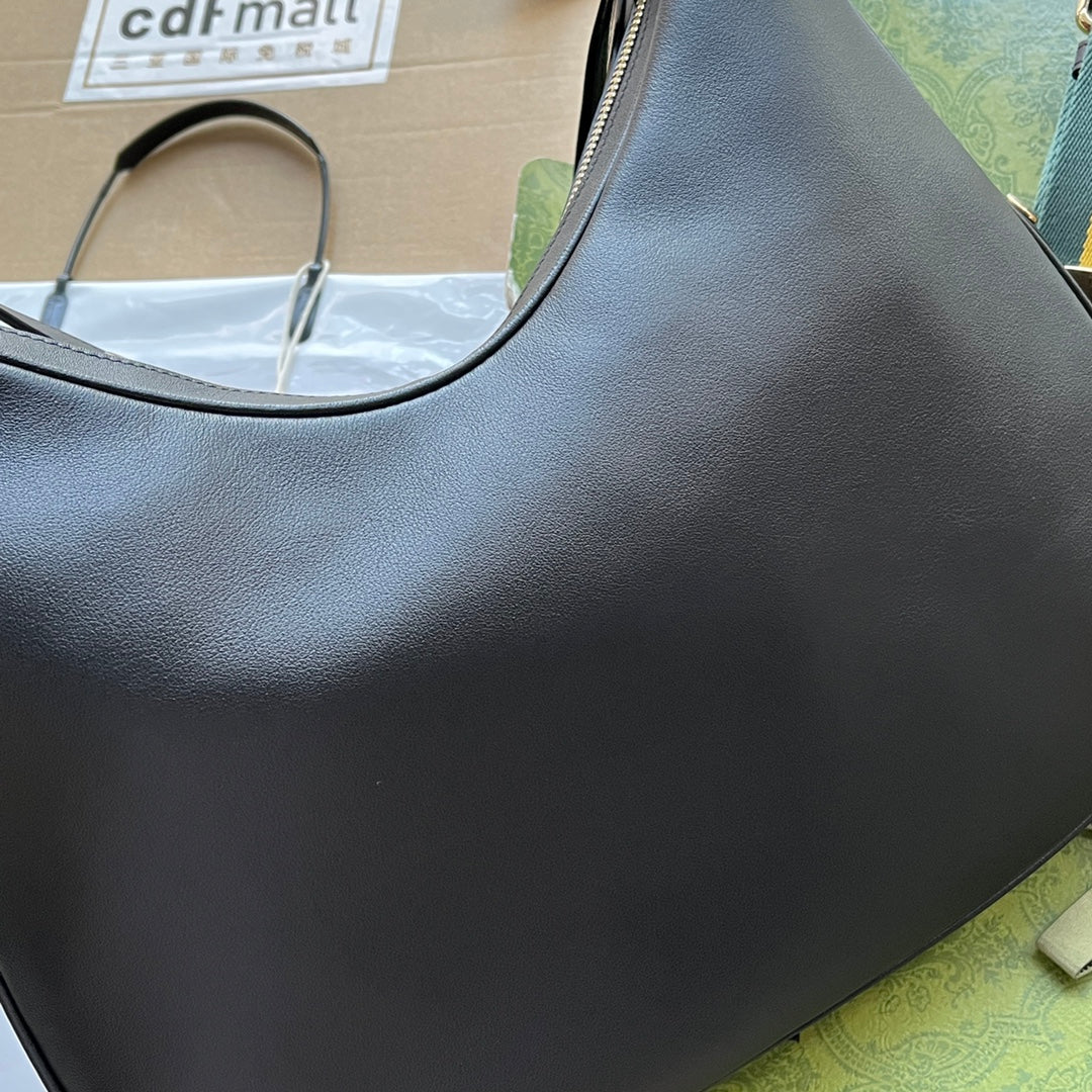 Atache Large Shoulder Bag Black For Women, Women’s Bags 13.8in/35cm GlamiÃ¢â‚¬Å½ Ã¢â‚¬Å½702823 UXWBG 1037
