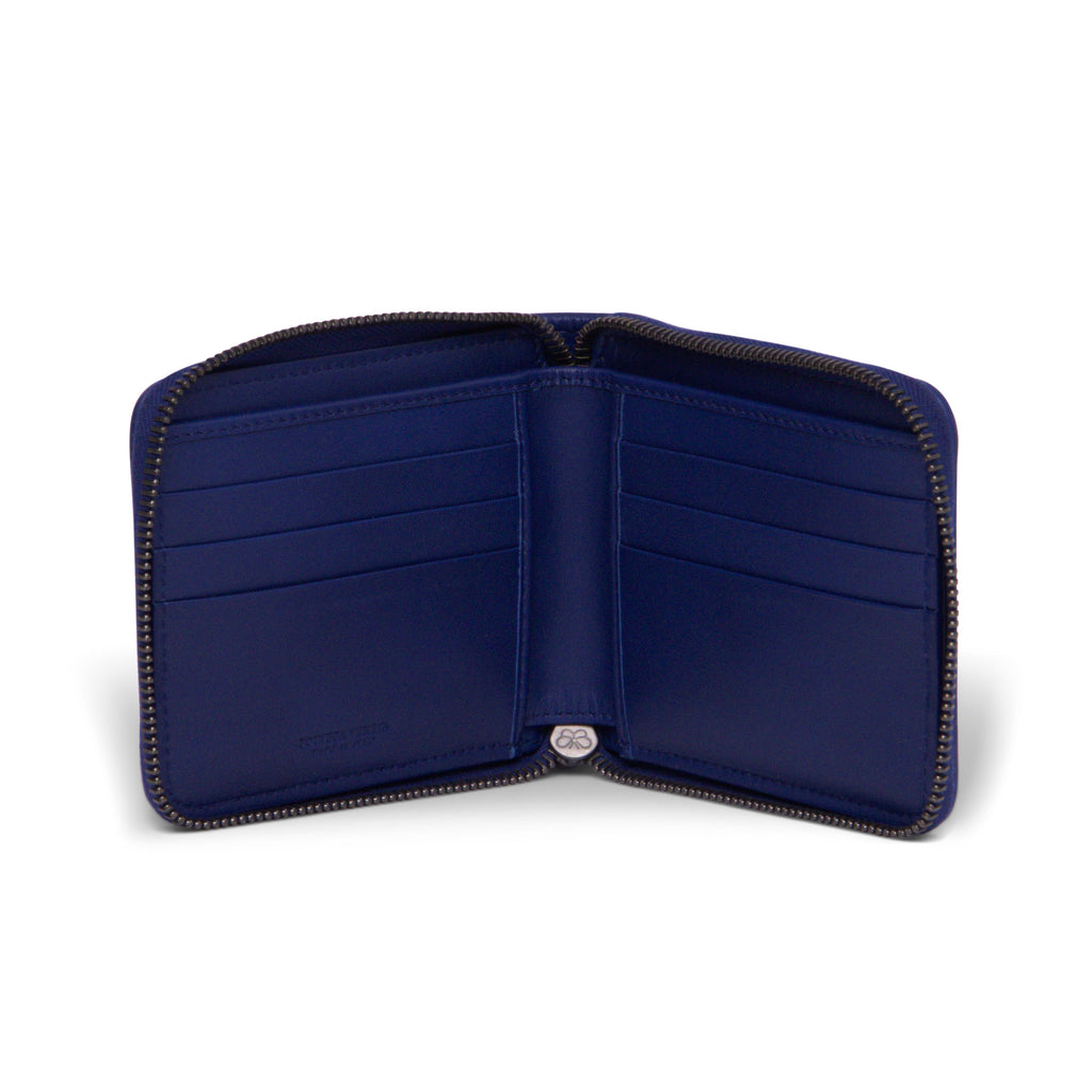 Bottega Veneta Intrecciato Zip Around Wallet