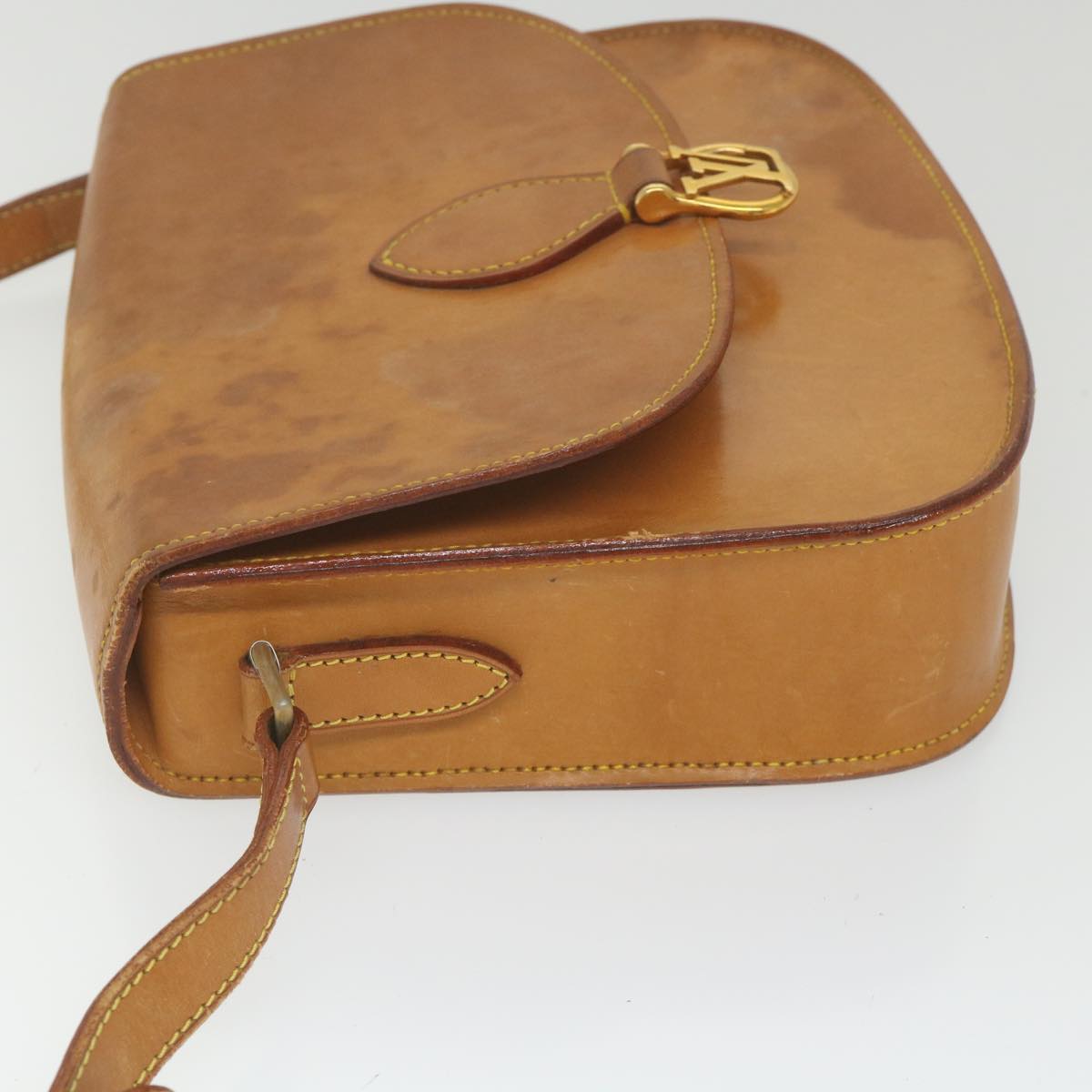 LOUIS VUITTON Nomad Saint Cloud GM Shoulder Bag Beige M52192 LV Auth bs10137