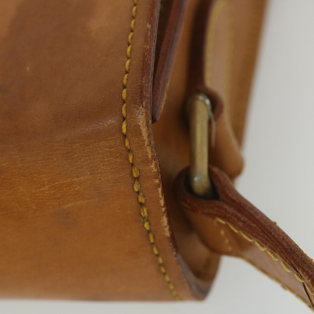 LOUIS VUITTON Nomad Saint Cloud GM Shoulder Bag Beige M52192 LV Auth bs10137