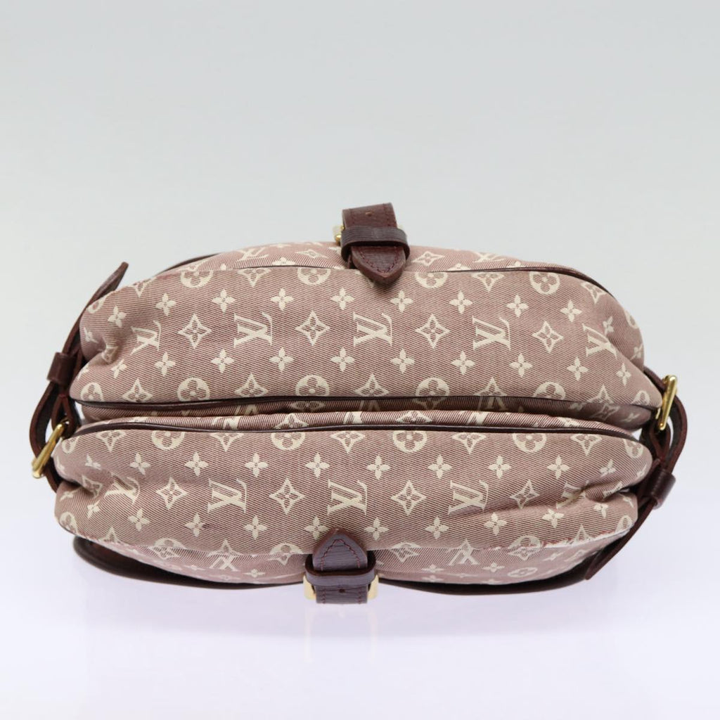 LOUIS VUITTON Monogram Idylle Saumur PM Shoulder Bag Sepia M40669 Auth bs17039