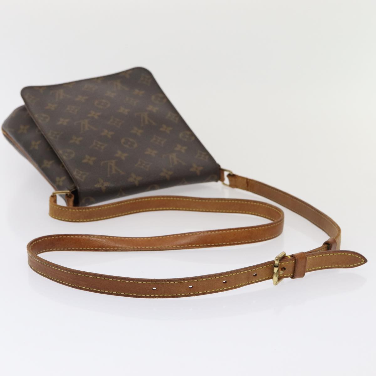 LOUIS VUITTON Monogram M1:1 Reptte Salsa Long Shoulder Bag M51387 LV Auth bs17072