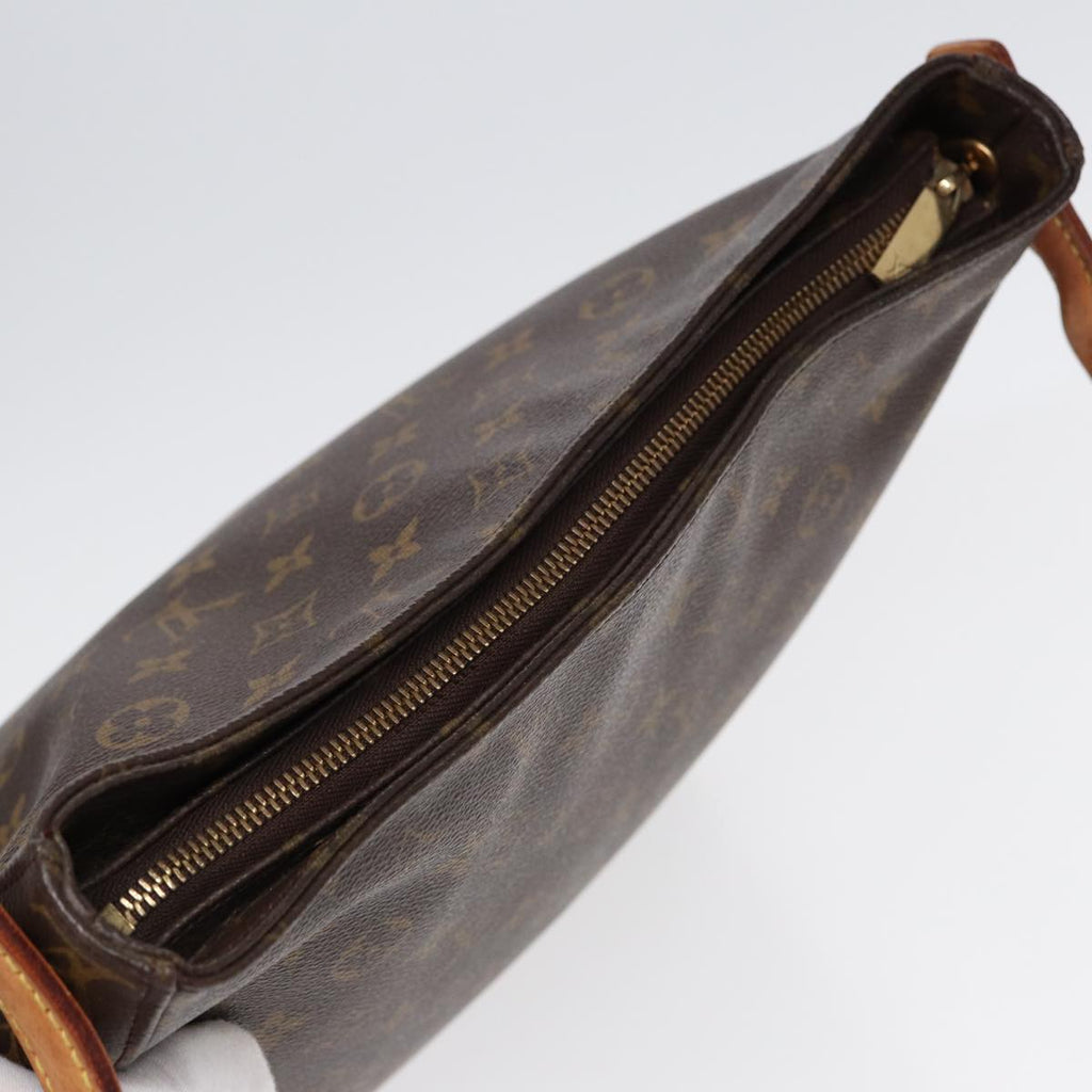 LOUIS VUITTON Monogram Looping GM Shoulder Bag M51145 LV Auth bs17191