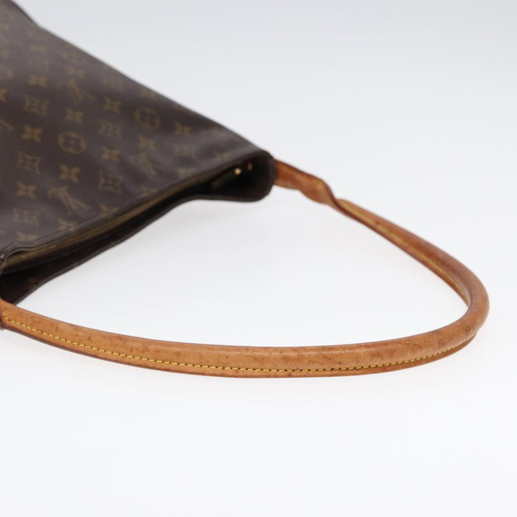 LOUIS VUITTON Monogram Looping GM Shoulder Bag M51145 LV Auth bs17191