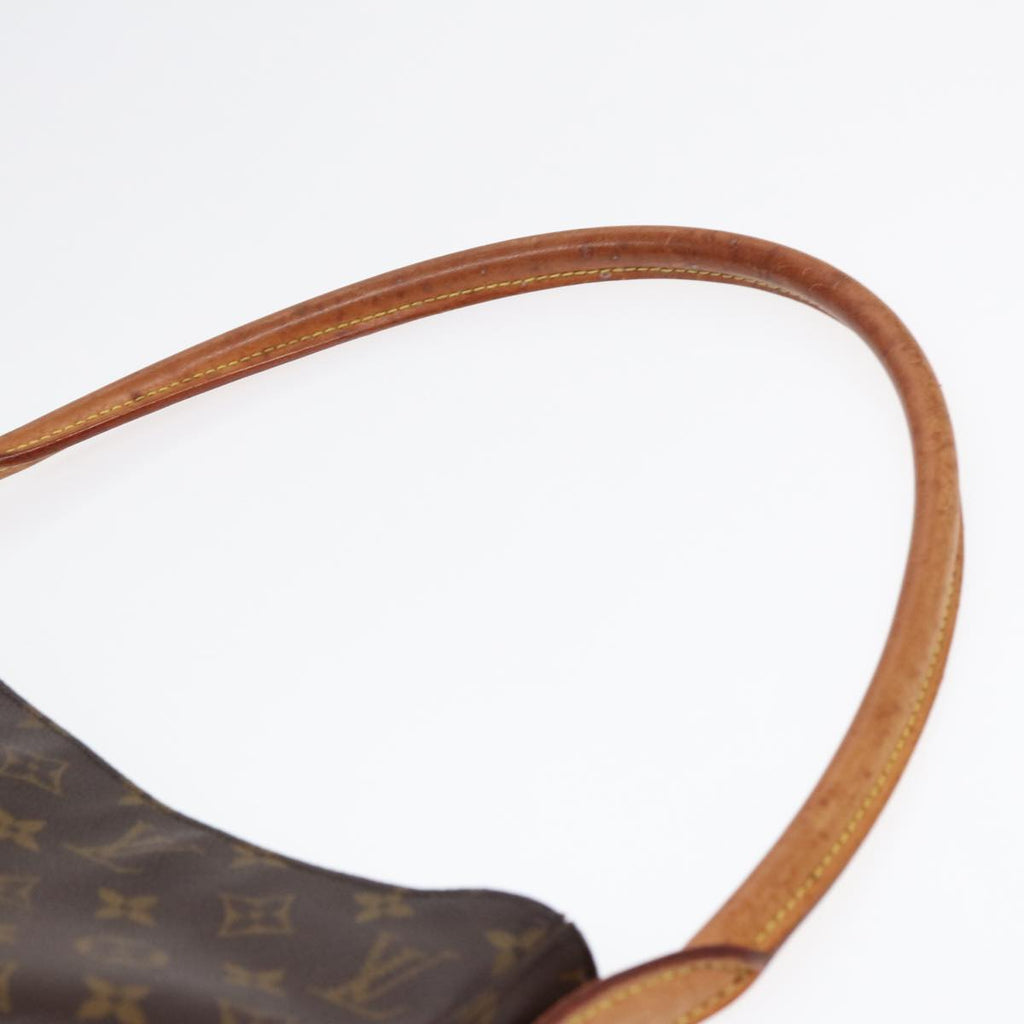 LOUIS VUITTON Monogram Looping GM Shoulder Bag M51145 LV Auth bs17191