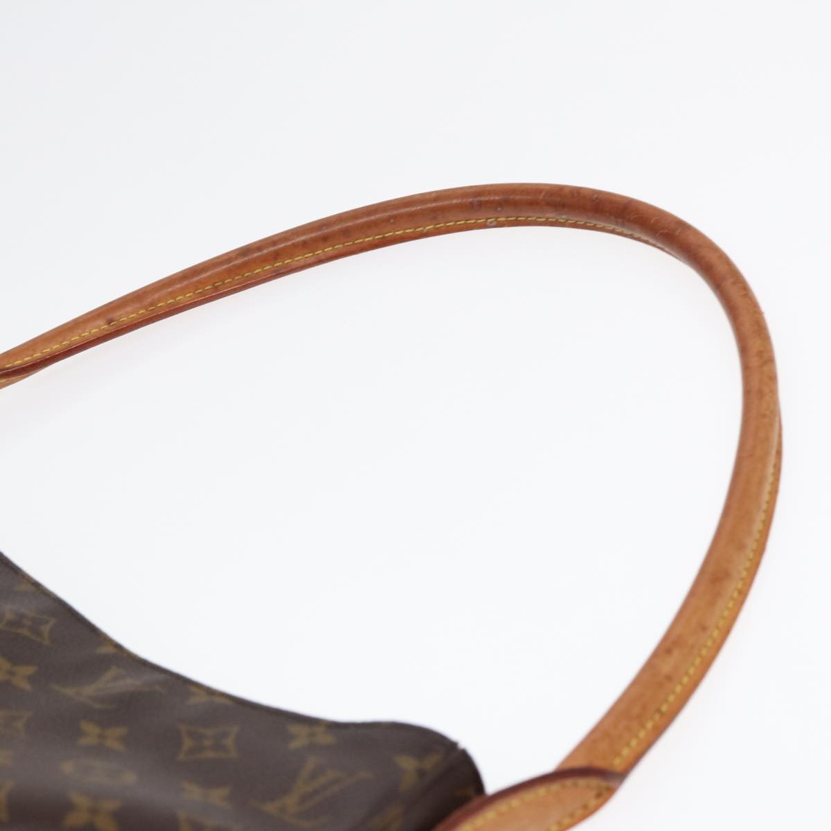 LOUIS VUITTON Monogram Looping GM Shoulder Bag M51145 LV Auth bs17191