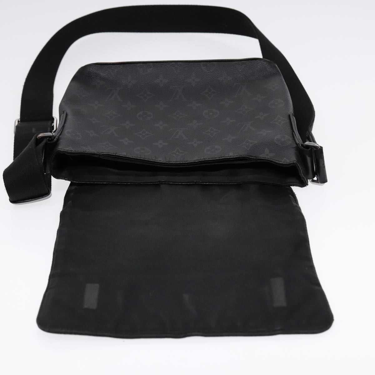 LOUIS VUITTON Monogram Eclipse District PM Shoulder Bag M45272 LV Auth bs17527