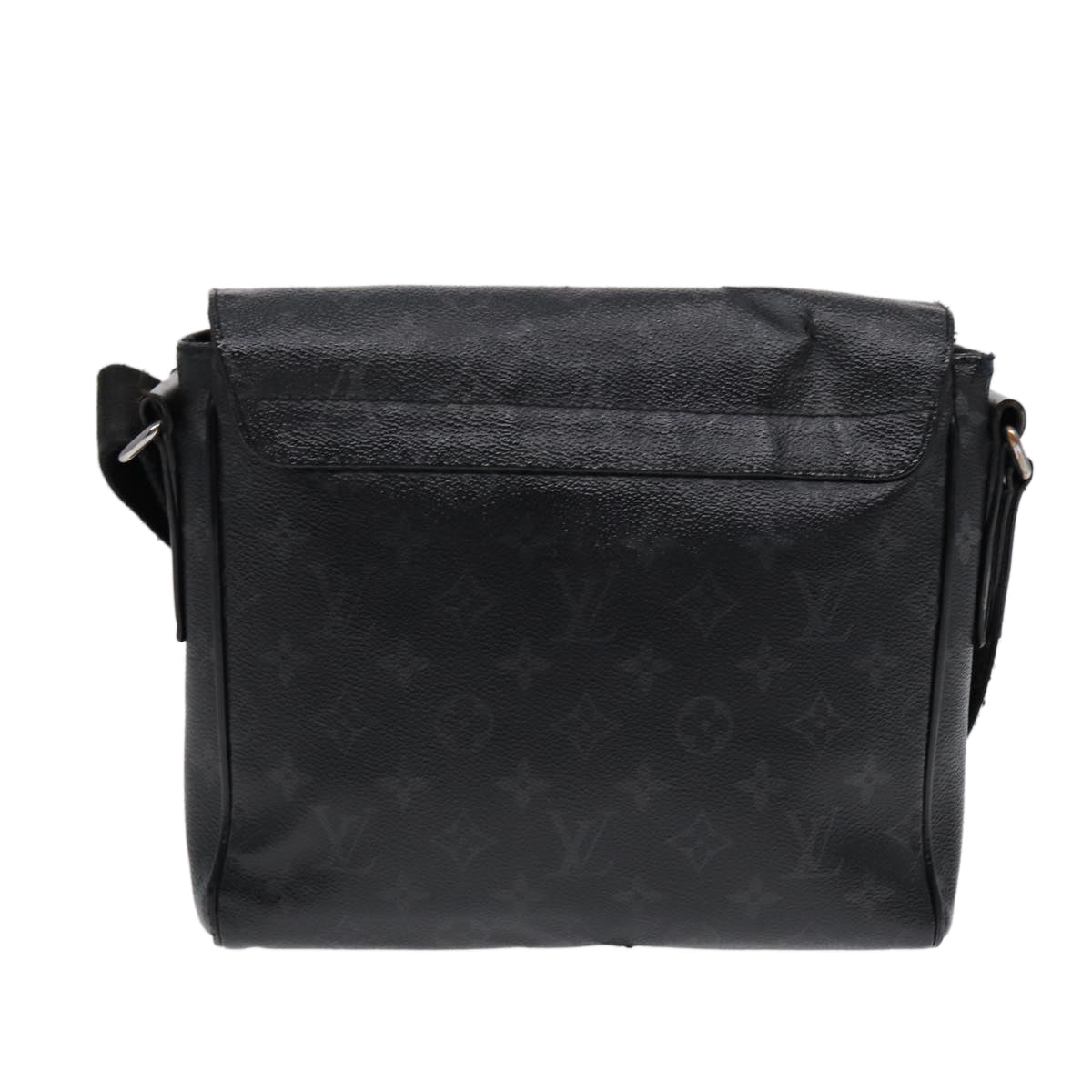 LOUIS VUITTON Monogram Eclipse District PM Shoulder Bag M45272 LV Auth bs17527
