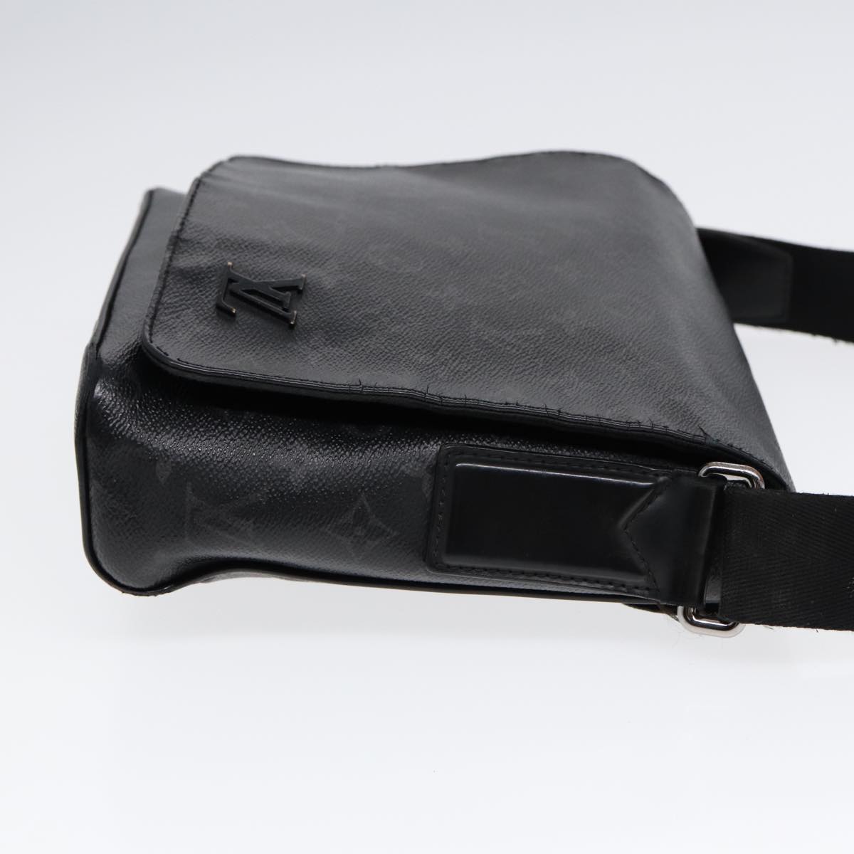 LOUIS VUITTON Monogram Eclipse District PM Shoulder Bag M45272 LV Auth bs17527