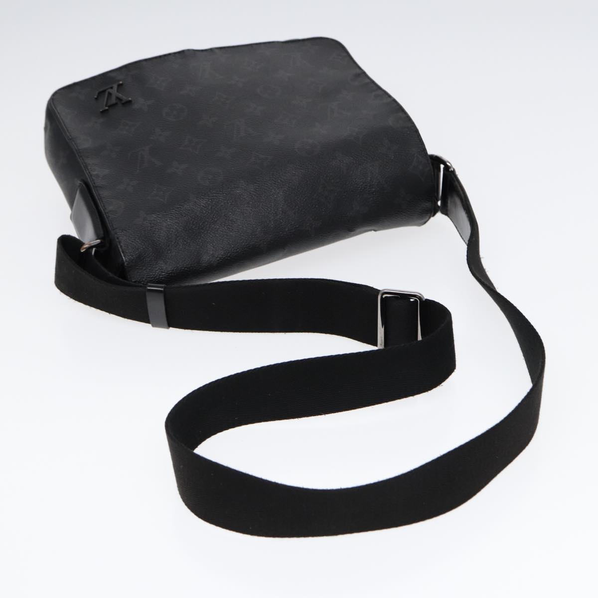 LOUIS VUITTON Monogram Eclipse District PM Shoulder Bag M45272 LV Auth bs17527