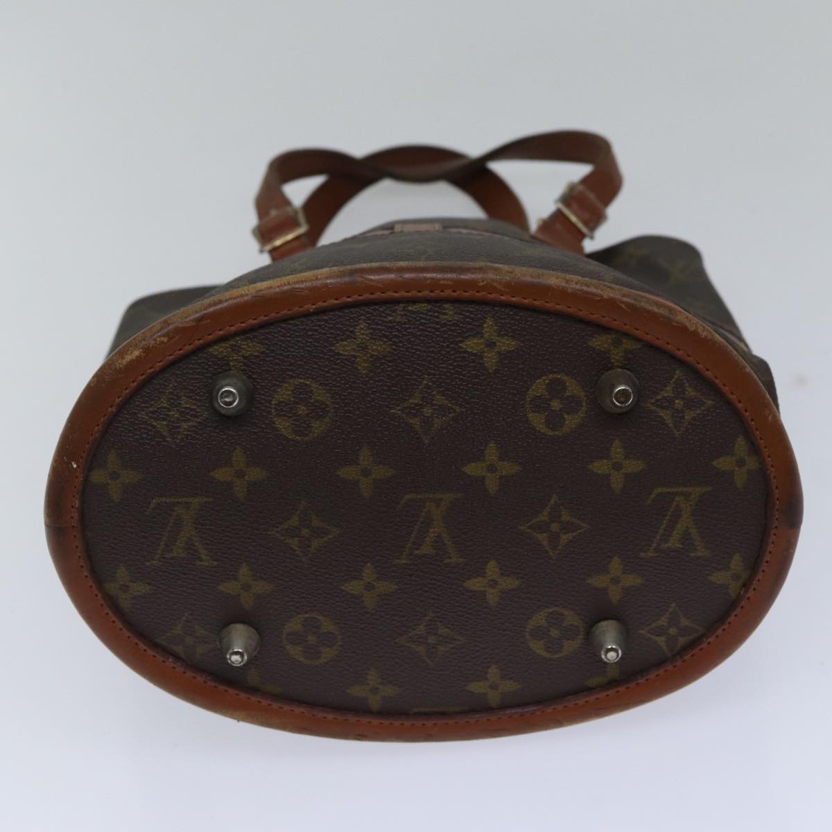 LOUIS VUITTON Monogram Bucket PM Shoulder Bag USA limited M42238 LV Auth bs17815