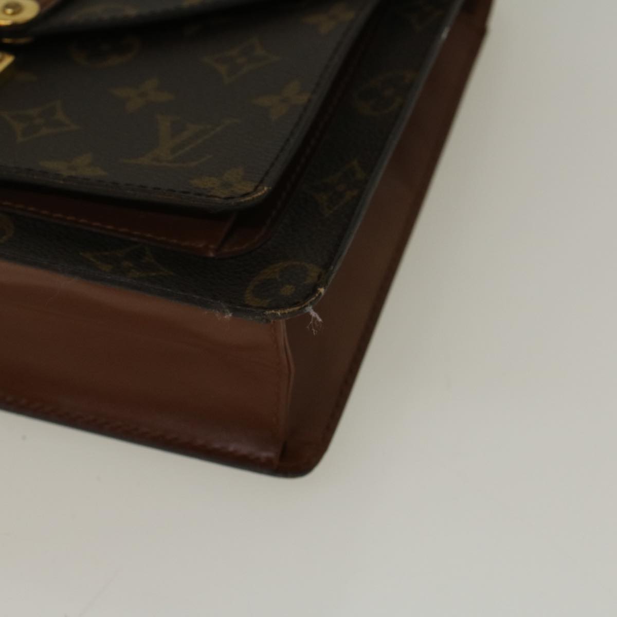 LOUIS VUITTON Monogram Monceau 26 Shoulder Bag M51187 LV Auth bs9289